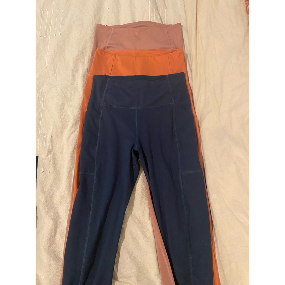 Bundle of Girlfiend Collective high rise leggings